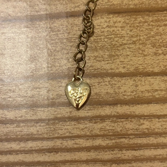 Betsy Johnson Peacock Crown Rhinestone Colorful Necklace Gold Tone - Picture 4 of 5